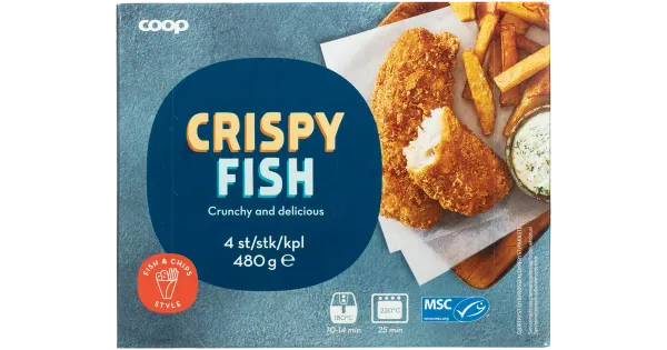 Coop Krõbedad Kalapalad 480 g