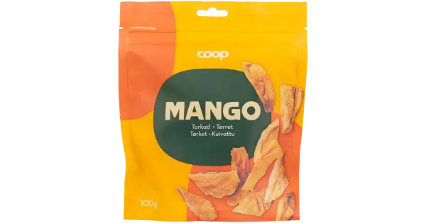 Coop kuivatatud mango 100g