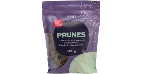 COOP kuivatatud ploomid kivideta 500G