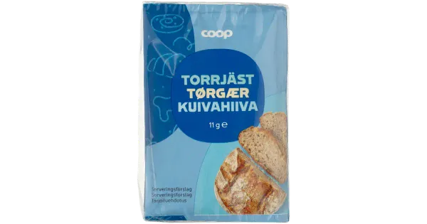 Coop kuivpärm 11x6 g