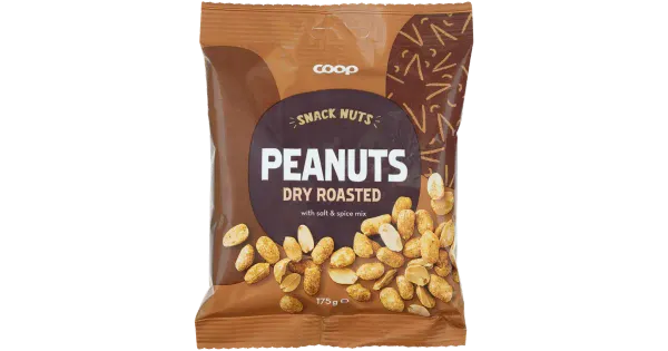 Coop kuivröstitud pähklid 175g