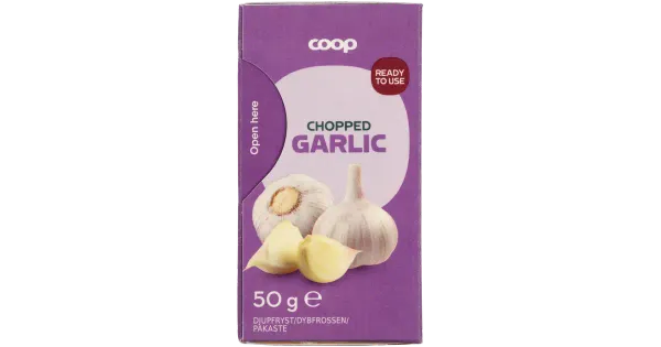Coop Külmutatud Hakitud küüslauk 50 g
