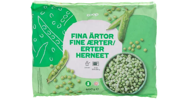 Coop Külmutatud herned 600 g