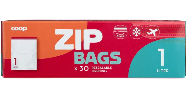 Coop külmutuskotid 1l 30tk