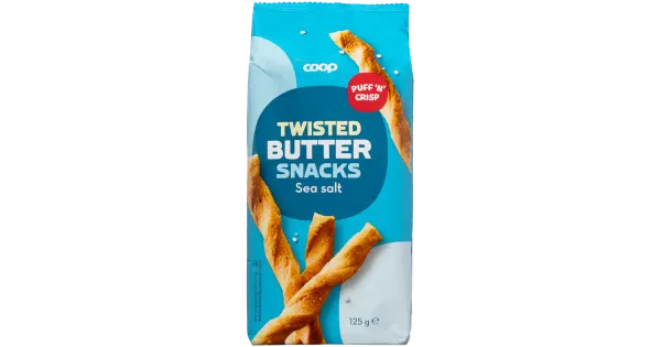 Coop küpsisepulgad või ja meresoolaga 125g