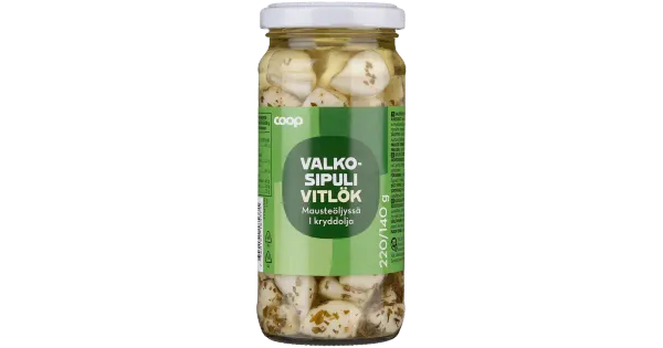 Coop küüslauk vürtsõlis 220/140g