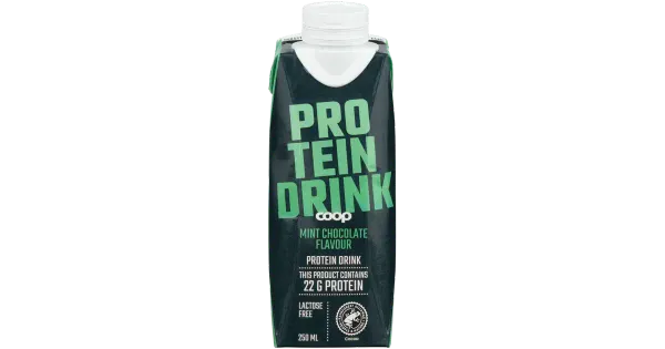 Coop laktoosivaba proteiinijook mündi-šokolaadimaitseline 250ml