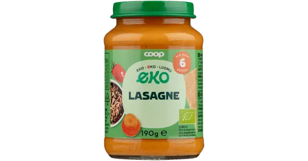 Coop lasanje 6k, 190g
