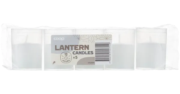 Coop laternaküünlad 12h 5tk
