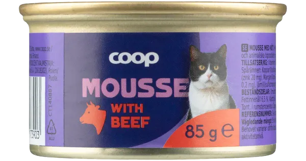 COOP liha mousse kassidele 85g
