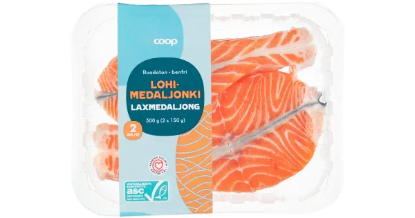 Coop Lõhemedaljonid 300G