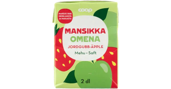 Coop maasika-õunajook 200 ml