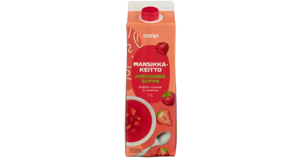 Coop maasikakissell 1 l