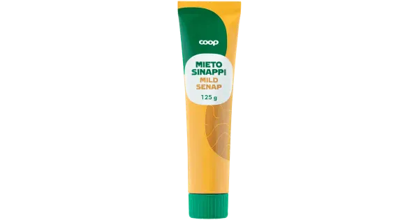 Coop mahe sinep 125 g