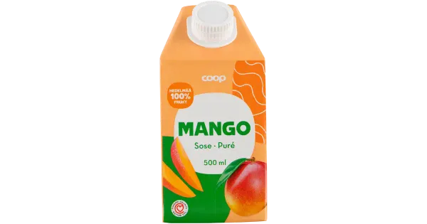 Coop mangopüree 500 ml