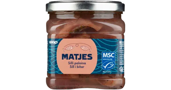 Coop Marineeritud Heeringas 500/240g MSC