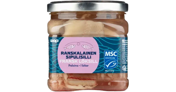 Coop Marineeritud Heeringas Prantsuse Sibulaga 300g MSC
