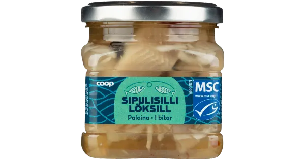 Coop Marineeritud Heeringas, Sibulaga 125G MSC