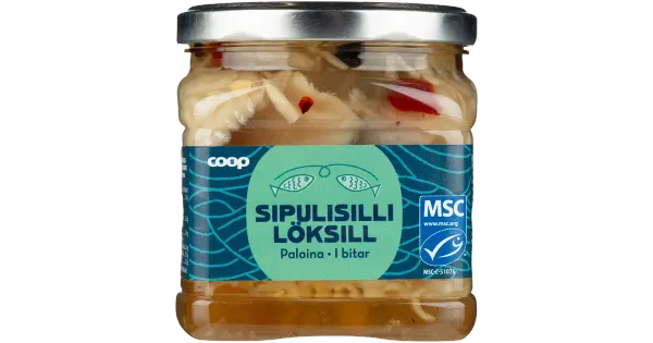 Coop Marineeritud Heeringas, Sibulaga 245G MSC