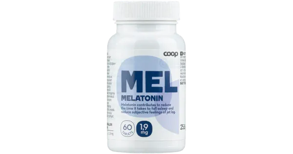 Coop Melatonin 1,9mg 60tablets