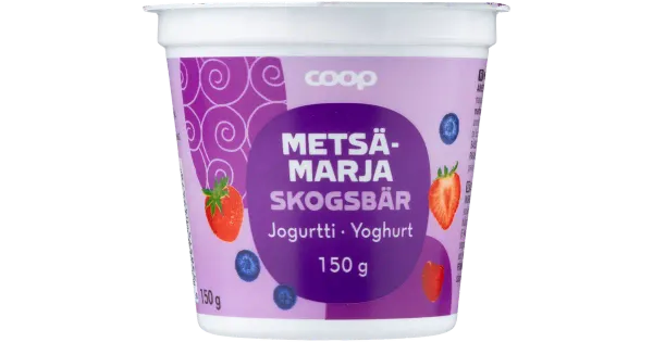 Coop metsamarjajogurt 150 g