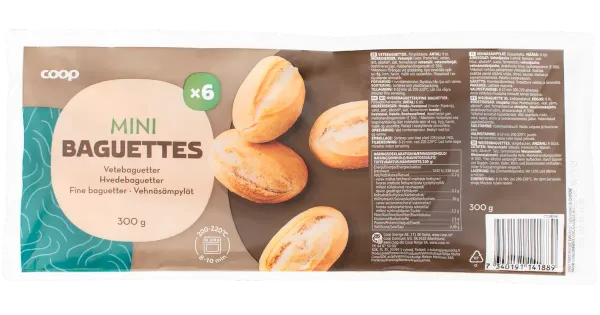 Coop Mini Nisukuklid 6 Tk 300 G