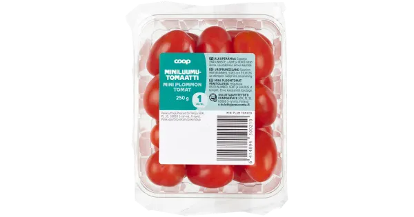 Coop Mini ploomtomat I klass 250g
