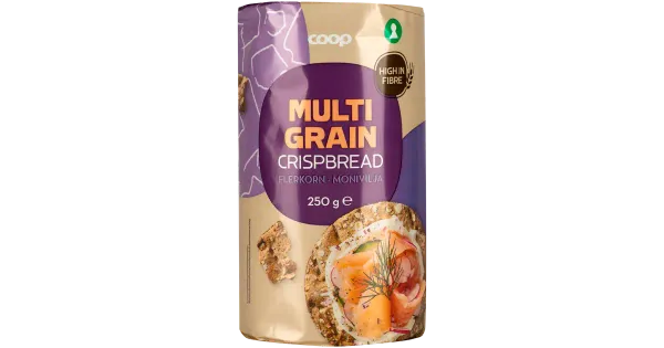 Coop mitmevilja täisteranäkileib 250g