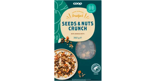 Coop müsli seemnete ja pähklitega 350 g