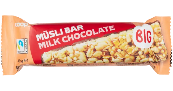 Coop müslibatoon-šokolaadi 45g