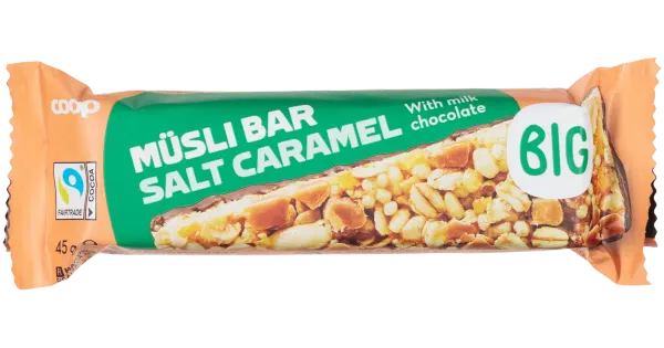 Coop müslibatoon šokolaadi-soolakaramell 45g