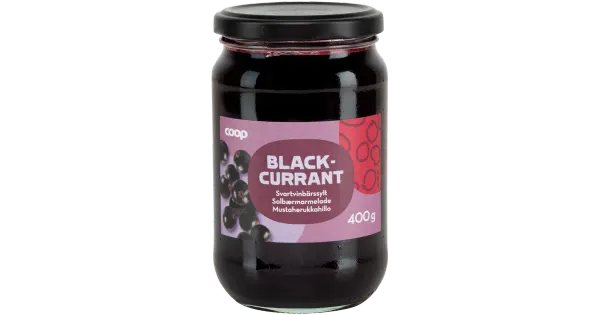 Coop mustsõstramoos 400 g