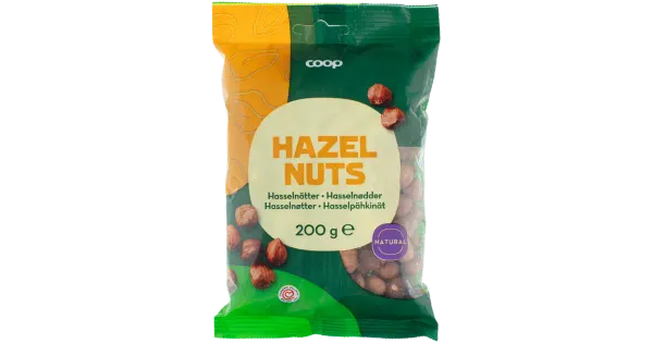 Coop Naturaalsed Sarapuupähklid 200g