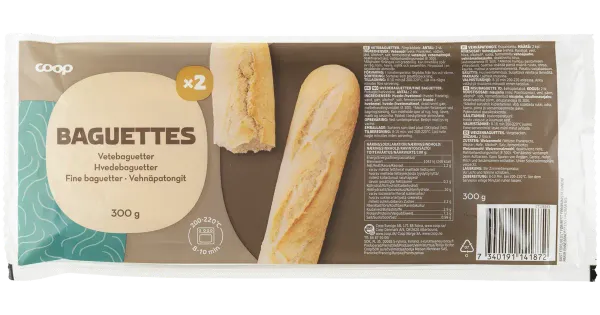 Coop Nisubaguette 300 G