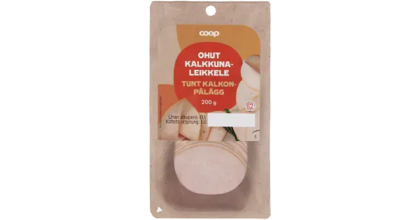 Coop Õhukesed Kalkunifilee Viilud 200G