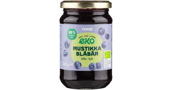 Coop ökoloogiline mustikamoos, 250 g