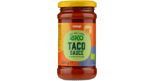 Coop ökoloogiline tako kaste, keskmise vürtsikusega, 300 g