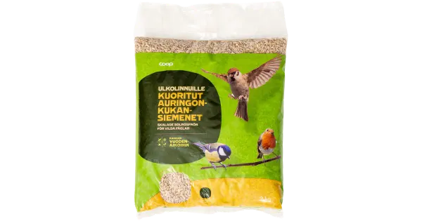 Coop päevalilleseemned lindudele, kooritud 2kg