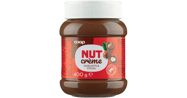 Coop pähklivõi-shokolaadikreem 400g
