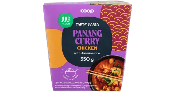 Coop Panang karrikana jasmiiniriisiga 350 g