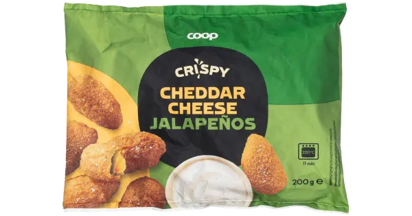 Coop Paneeritud Jalopenod Cheddari täidisega 200 g