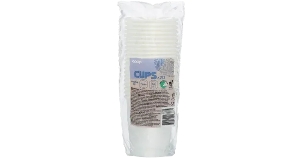 Coop papptops 24cl 20tk