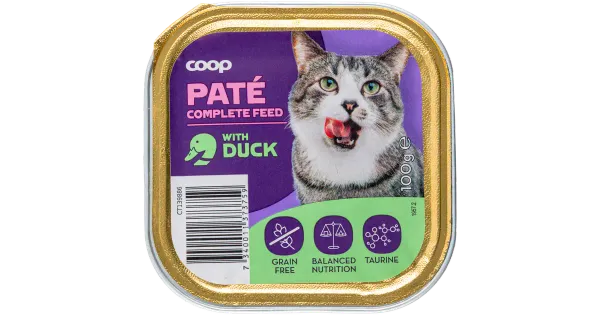 COOP patee kassidele pardiga 100g