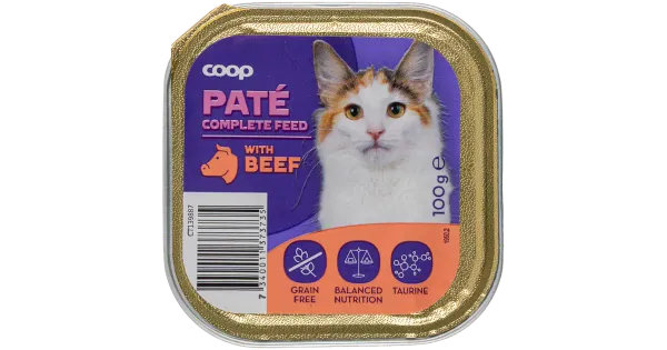 COOP patee kassidele veiselihaga 100g