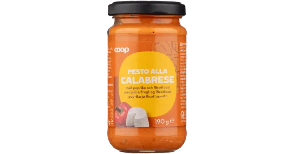 Coop pesto paprika ja ricotta juustuga 190 g