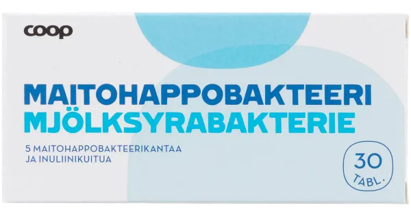 COOP piimhappebakter 30tbl
