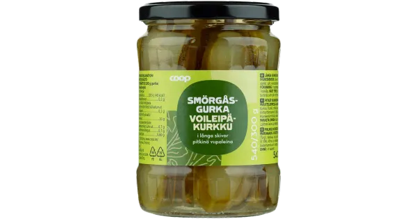 Coop piklikud kurgiviilud vürtsises marinaadis 540/300 g
