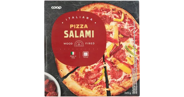 Coop Pizza salami 345 g