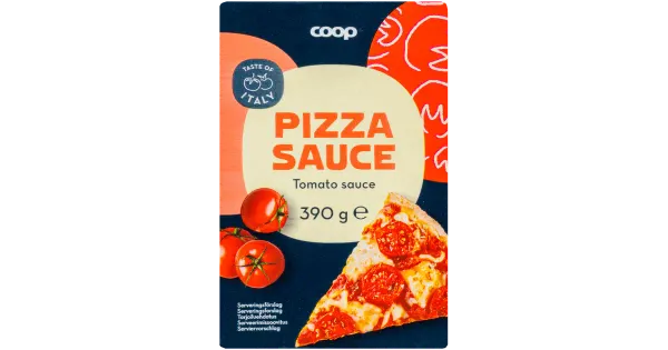 Coop pizzakaste 390g