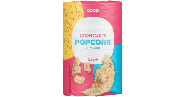 Coop popkornimaitselised maisigaletid 125g